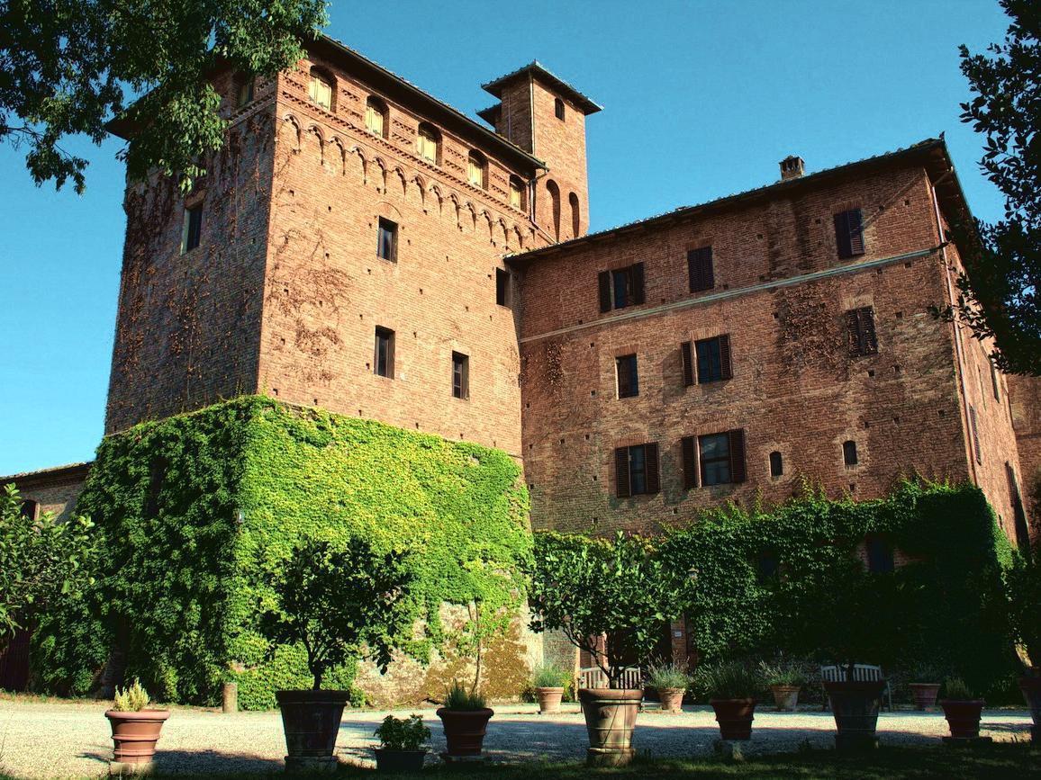 Castello Di San Fabiano Guest House Monteroni dʼArbia Exteriör bild